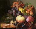 Still-lives with fruit - Still Life with Birds Nest and Fruit :: Edward Ladell