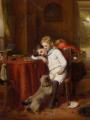 Children's portrait in art and painting - Forty Winks :: George Bernard O'Neill