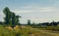 Landscapes - The railway at St Prive :: Henri-Joseph Harpignies
