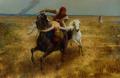 Horses in art - The Abduction :: Eugene Ansen Hoffman