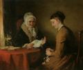 Romantic scenes in art and painting - The Broken Engagement :: George Bernard O'Neill