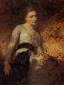 7 female portraits ( the end of 19 centuries ) in art and painting - Jane Isabella Baird Villiers :: George Elgar Hicks