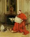 Rich interiors - Reading the News :: Georges Croegaert