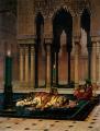 Rich interiors - The Grief of the Pasha (Variant) :: Jean-Leon Gerome