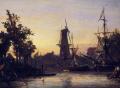 Holland and Dutch - Binneshaven, Rotterdam :: Johan Barthold Jongkind