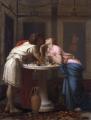 Romantic scenes in art and painting - A Classical Courtship :: Auguste Toulmouche