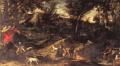 Hunting scenes - Hunting :: Annibale Carracci