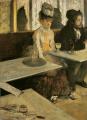 man and woman - Absinthe :: Edgar Degas