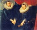 man and woman - Portrait of a Married Couple :: Sir Antony van Dyck
