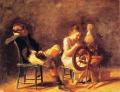 Romantic scenes in art and painting - The Courtship :: Thomas Eakins