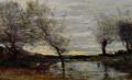 Landscapes with cows - Marshy pastures :: Jean-Baptiste-Camille Corot