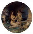Aphrodite and Eros :: Henri Camille Danger