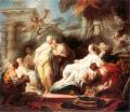 mythology and poetry - Psyche showing her Sisters her Gifts from Cupid :: Jean-Honore Fragonard