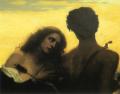 Romantic scenes in art and painting - Holy love :: Thomas Cooper Gotch
