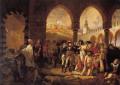 History painting - Bonaparte Visiting the Pesthouse in Jaffa, March 11, 1799 :: Antoine-Jean Gros