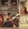 History painting - Count Willem II of Holland Granting Privileges :: Caesar van Everdingen 