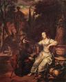 History painting - Vertumnus and Pomona :: Gerbrand van den Eeckhout