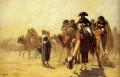 History painting - General Bonaparte With His Military Staff In Egypt  :: Jean-Leon Gerome