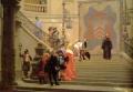 History painting - The Grey Cardinal :: Jean-Leon Gerome