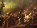 History painting - Lord Duncan aka Surrender of the Dutch Admiral DeWinter to Admiral :: John Singleton Copley 