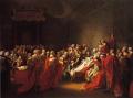 History painting - The Collapse of the Earl of Chatham in the House of Lords :: John Singleton Copley