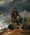History painting - A Woman from the Land of Eskimos :: Lion Cogniet