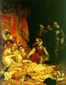 History painting - The Death of Elizabeth :: Paul Delaroche