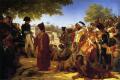 History painting - Napoleon Pardoning the Rebels at Cairo :: Pierre-Narcisse Guerin