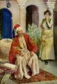 scenes of Oriental life (Orientalism) in art and painting - A Quiet Retreat :: Antonio Gargiullo