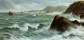 Sea landscapes with ships - A North Easter Coast of Devon :: David James