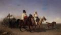 Horses in art - The Gypsy Caravan :: Emil Volkers