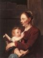 Woman and child in painting and art - Mother and Child :: Pieter de Grebber