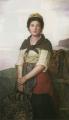 7 female portraits ( the end of 19 centuries ) in art and painting - Fisherwoman :: Eugenie Marie Salanson