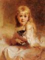 Portraits of young girls in art and painting - Young Companions :: George Elgar Hicks