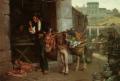 Street and market genre scenes - A Doubtful Bargain :: John Haynes Williams