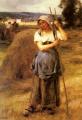 Village life - The Tedder girl :: Leon-Augustin L'hermitte