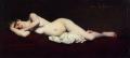Nu in art and painting - A Reclining Nude :: Jules Joseph Lefebvre