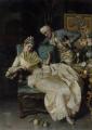 Romantic scenes in art and painting - The Temptress :: Pio Ricci
