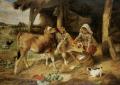 Village life - The Weanlings :: Walter Hunt