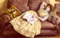 8 female portraits hall - Day Dreams ::  Paul Gustave Fischer
