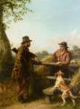 Hunting scenes - Country Conversation :: William Bromley
