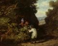 Village life - The Blackberry Gatherers :: William Bromley III
