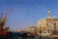 Venice - Crinkle in front of the Quay Of Esclavons :: Felix Ziem