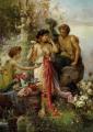 Romantic scenes in art and painting - Love Offering :: Hans Zatzka 