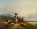 Coastal landscapes - Fisherfolk and their Catch :: William Shayer