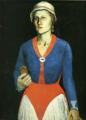 8 female portraits hall - Portrait of Artist's Wife N.A. :: Kazimir Malevich