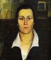 8 female portraits hall - Portrait of a Woman :: Kazimir Malevich