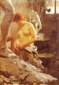 Nu in art and painting - Bared in a workshop :: Anders Zorn 
