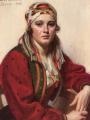7 female portraits ( the end of 19 centuries ) in art and painting - Ols Maria :: Anders Zorn 
