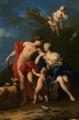 Venus and Adonis :: Jacopo Amigoni